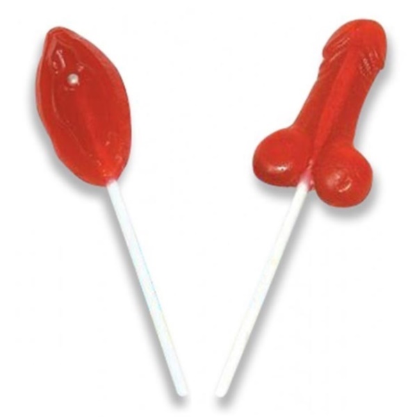 SECRET PLAY Naughty Strawberry Gummy Lollipops