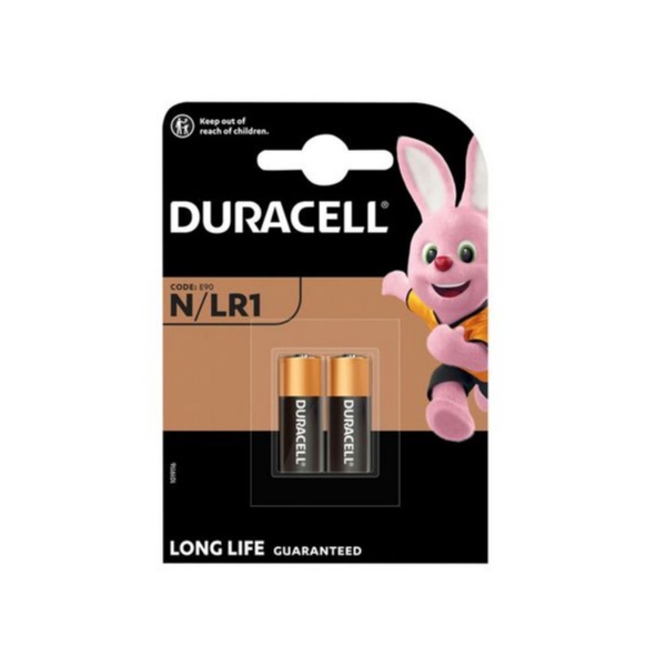 Duracell N Alkaline Battery 1.5V (LR1) - 2 Pack