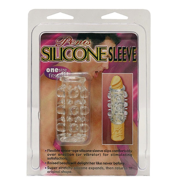 Penis Silicone Clear Sleeve