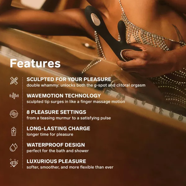 Lelo SORAYA WAVE Luxurious Rabbit Massager 5 Lelo SORAYA WAVE Luxurious Rabbit Massager - Image 5