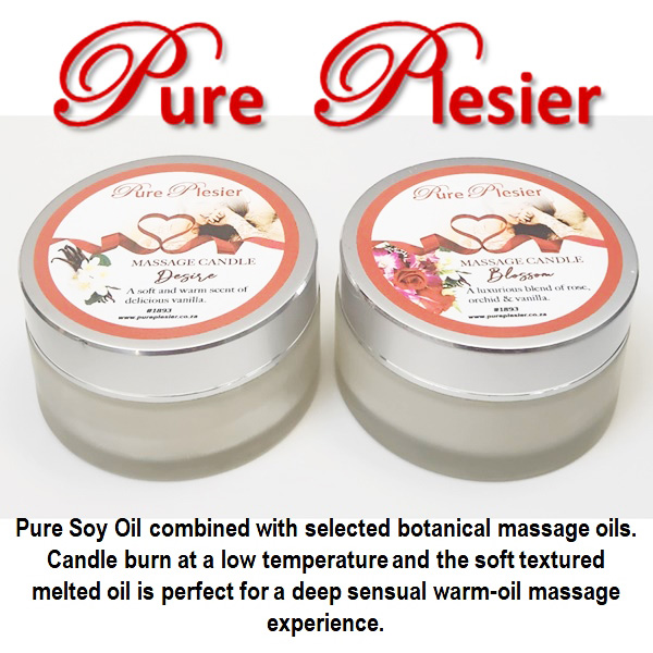 Pure Plesier Massage Candle