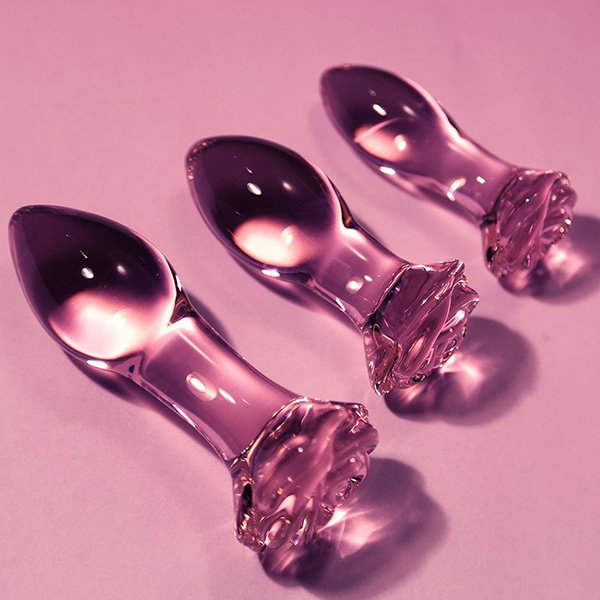 Rosebud Glass Anal Training Set - Image 4