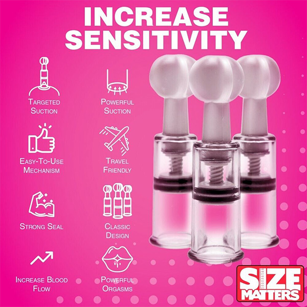 MAXtwist CLIT AND NIPPLE Tripple Sucker Set 7 MAXtwist CLIT AND NIPPLE Tripple Sucker Set - Image 7