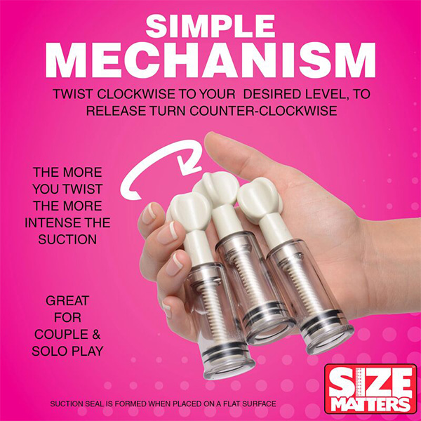 MAXtwist CLIT AND NIPPLE Tripple Sucker Set 4 MAXtwist CLIT AND NIPPLE Tripple Sucker Set - Image 4