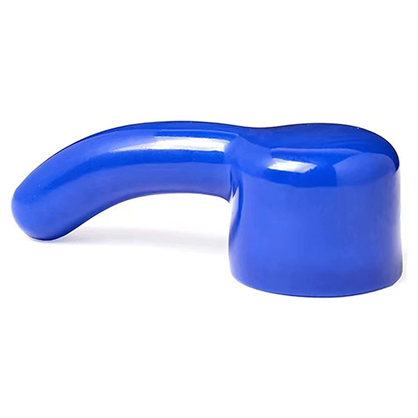 Magic Wand Attachment Curved Blue 1 Magic Wand Attachment Curved Blue