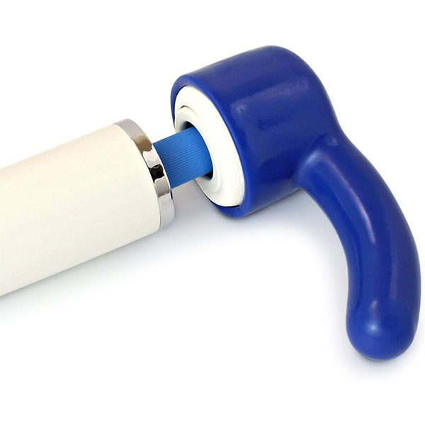 Magic Wand Attachment Curved Blue 3 Magic Wand Attachment Curved Blue - Image 3
