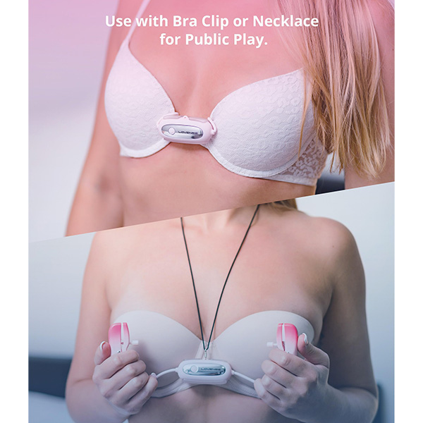 Lovense GEMINI App-Controlled Vibrating Nipple Clamps - Image 3