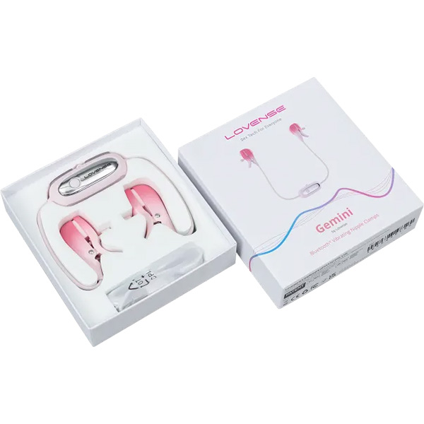 Lovense GEMINI App-Controlled Vibrating Nipple Clamps - Image 7