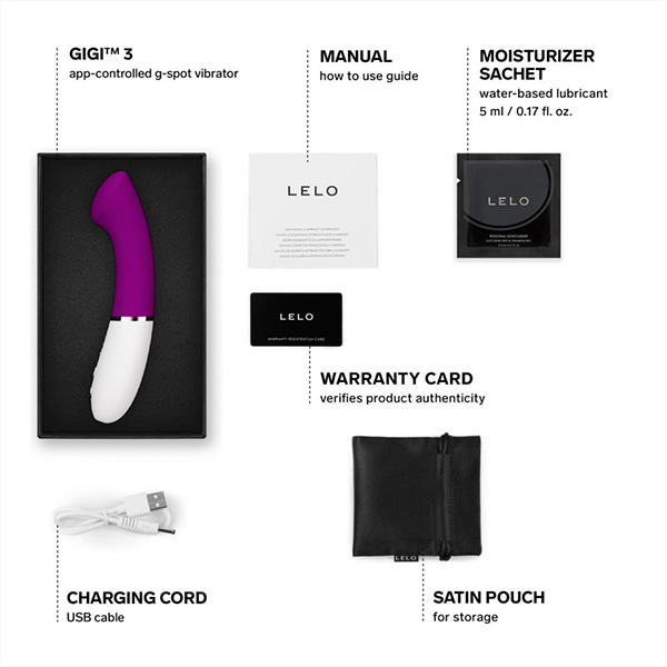 Lelo GIGI 3 App-Controlled G-Spot Vibrator - Image 6