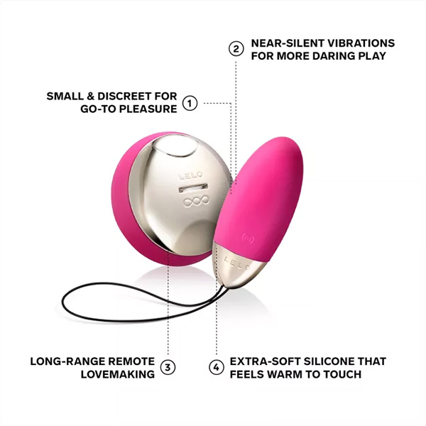 Lelo LYLA 2 Vibrating Bullet Massager with Remote 4 Lelo LYLA 2 Vibrating Bullet Massager with Remote - Image 4