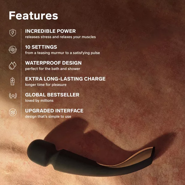 Lelo SMART WAND 2 All-Over Body Massager MEDIUM 3 Lelo SMART WAND 2 All-Over Body Massager MEDIUM - Image 3