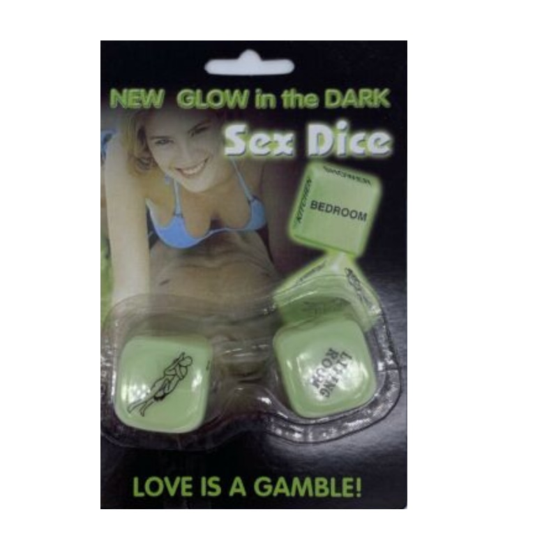 Position Sex Dice - Glow in the Dark