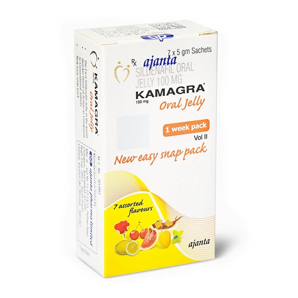 Kamagra Oral Jelly 1 Week Assorted Pack