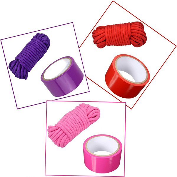 Bondage Rope and Tape Collection