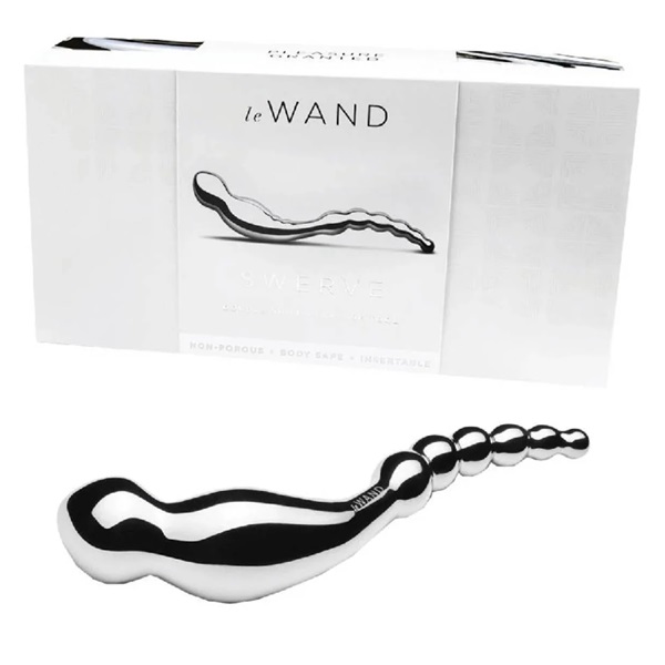 Le Wand SWERVE Stainless Steel Dual-Ended Wand